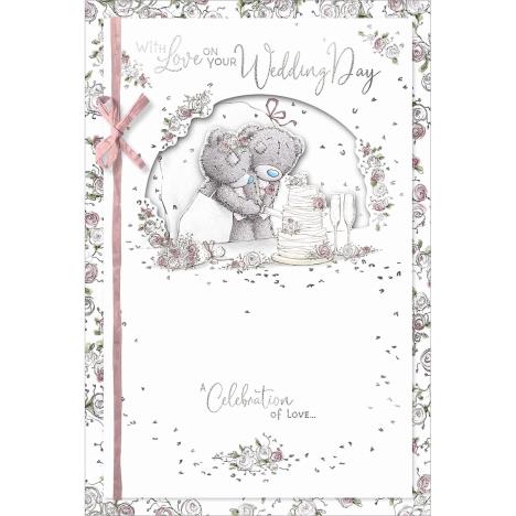 On Your Wedding Day Handmade Me to You Bear Card £3.79